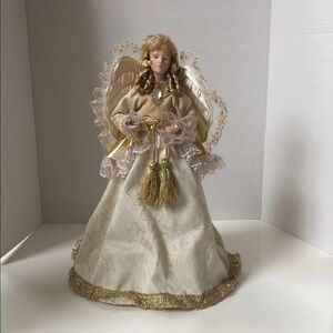 Vintage Angel tree topper 15 inches